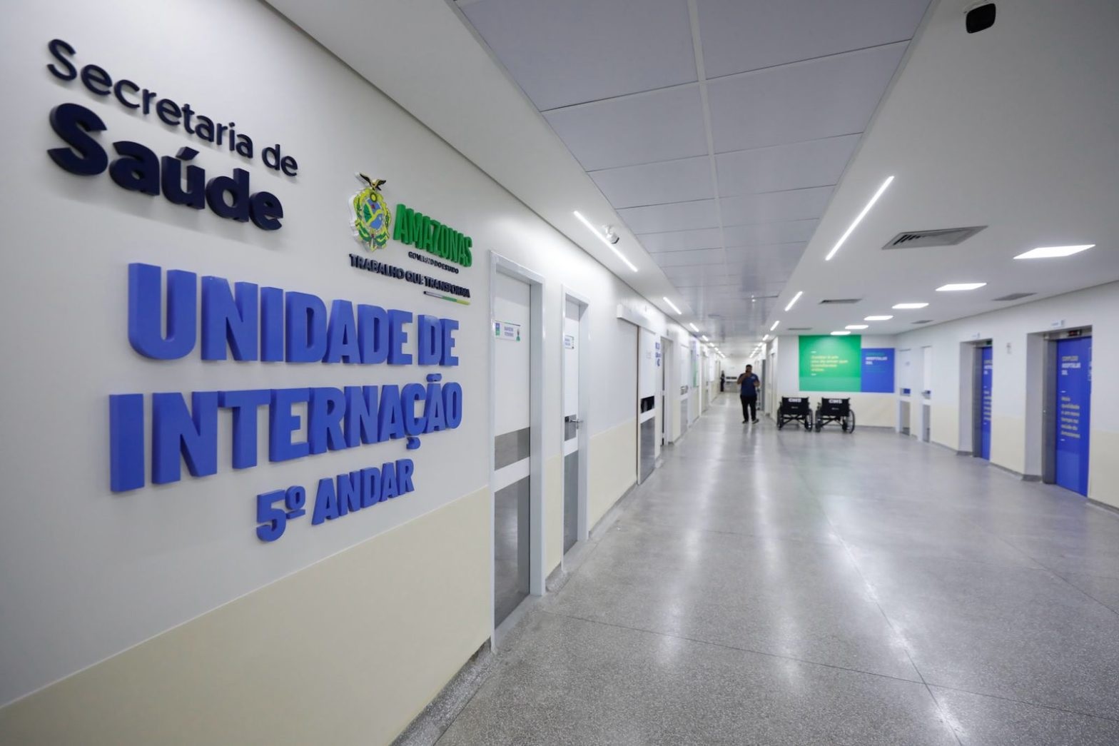 Governador Wilson Lima entrega nova Unidade de Internação no Hospital 28 de Agosto