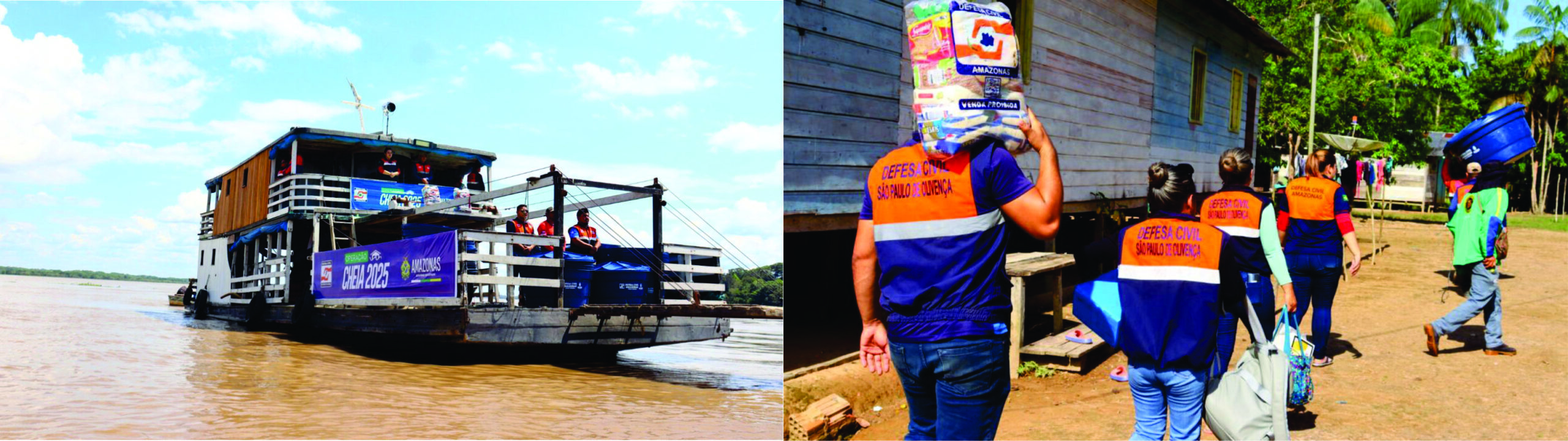 Governo do Amazonas divulga boletim sobre a cheia no estado