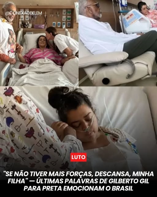 "Se você não tiver mais forças para lutar, minha filha… descanse."