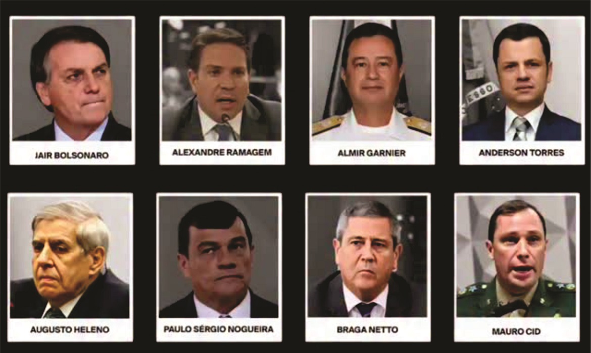 PGR pede condenação de Bolsonaro por tentativa de golpe