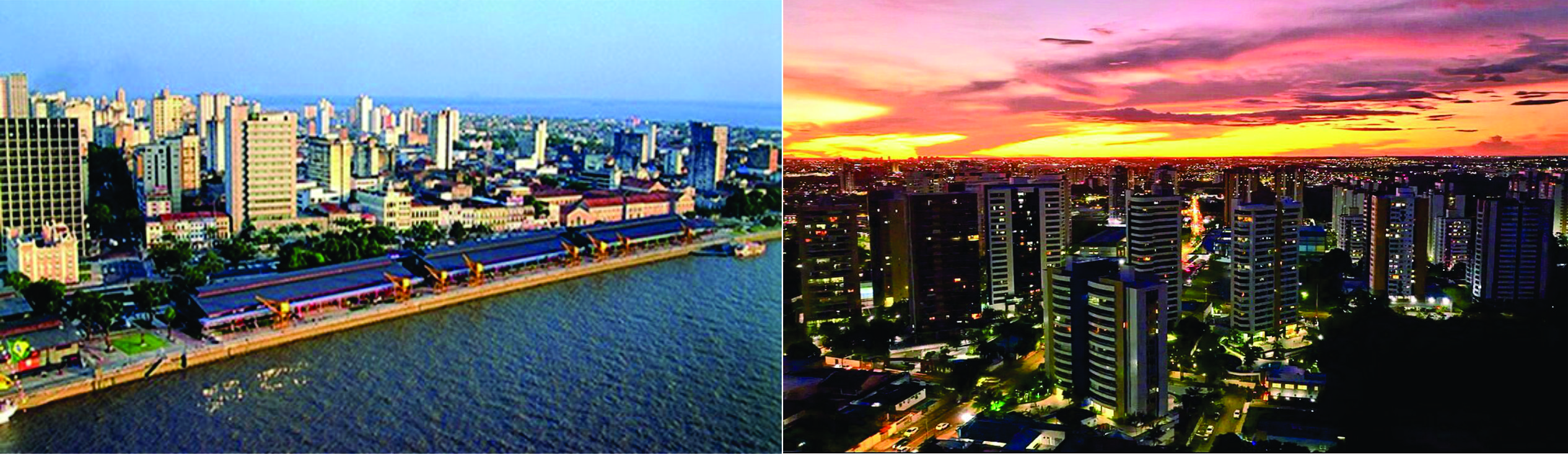 Belém e Manaus: As principais metrópoles do norte