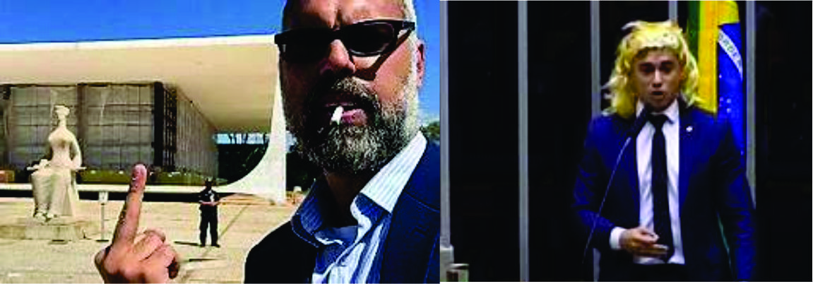 Nikolas Ferreira e Allan dos Santos
