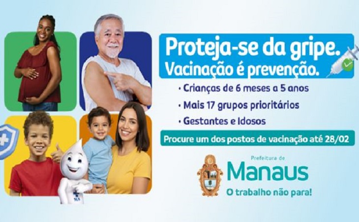 Manaus: Campanha de vacinação contra a influenza