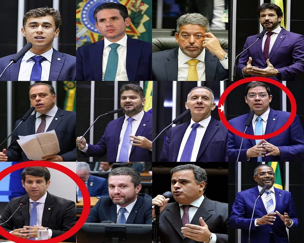 OS DEPUTADOS QUE ESTAVAM NO WHATSAPP DE DANIEL
