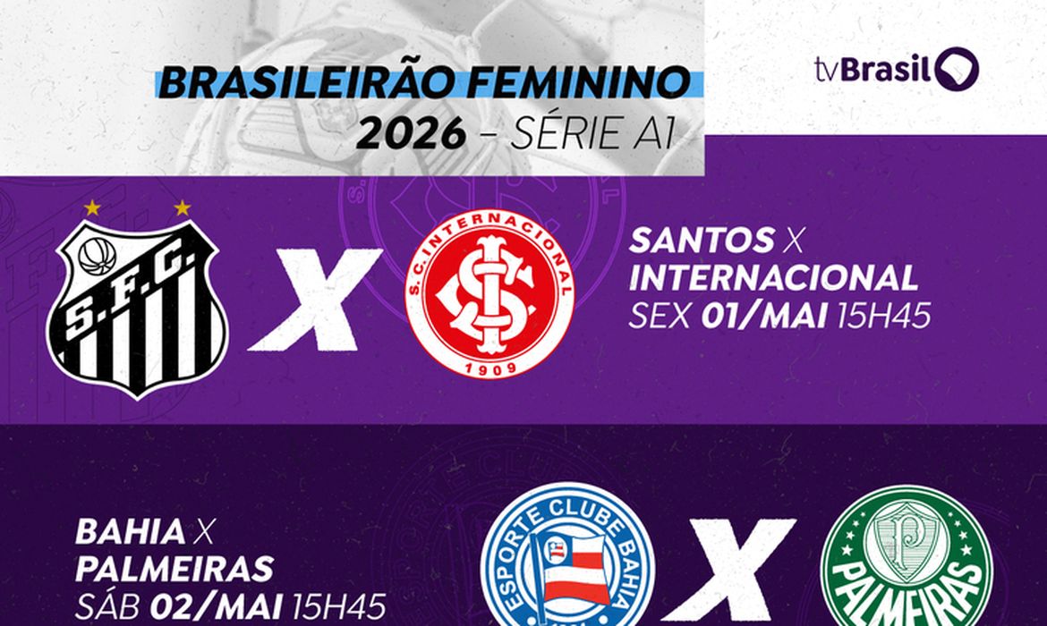 TV Brasil transmite jogos do Brasileirão Feminino