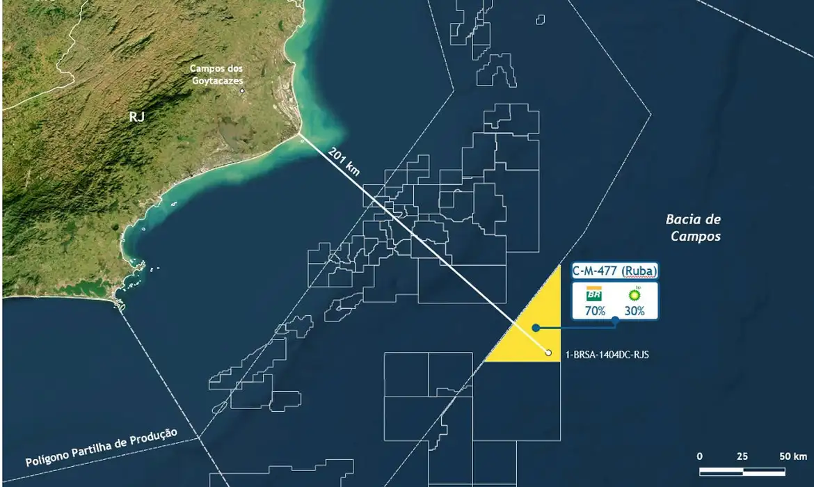 Petrobras faz nova descoberta no pré-sal